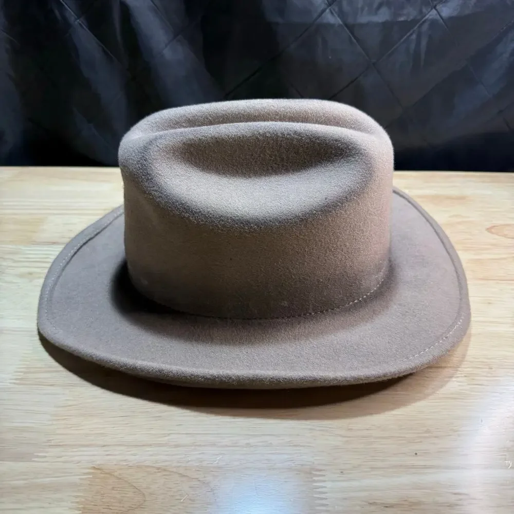 Cody James Large 100% Wool Studded Belt Cowboy Hat Men’s Size L